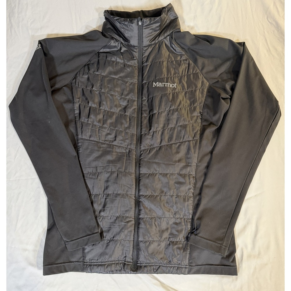 Marmot Featherless Hybrid Jacket Men's Medium Black Insulated Full Zip